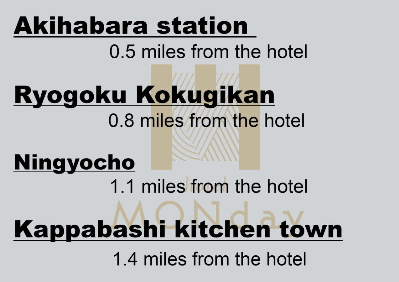 Monday Apart Premium Akihabara Asakusabashi Sta. Tokyo Ngoại thất bức ảnh